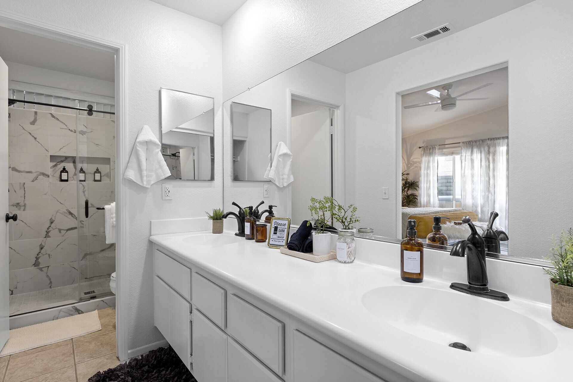 Outdoor patio with fire pit and seating